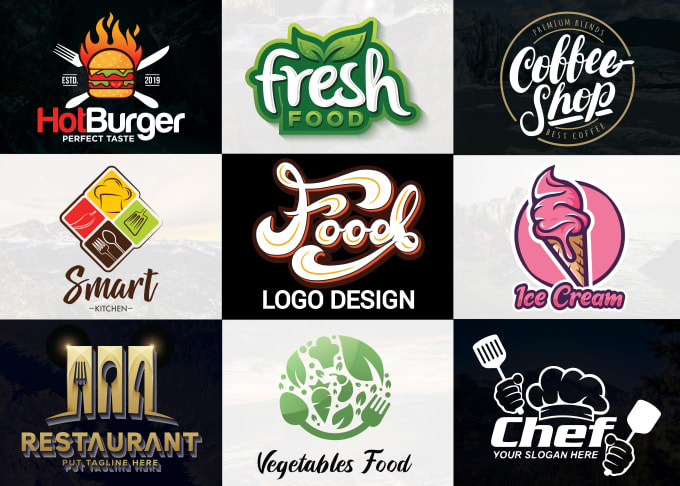Design food drinks bbq coffee tea restaurant logo by Latifabd | Fiverr