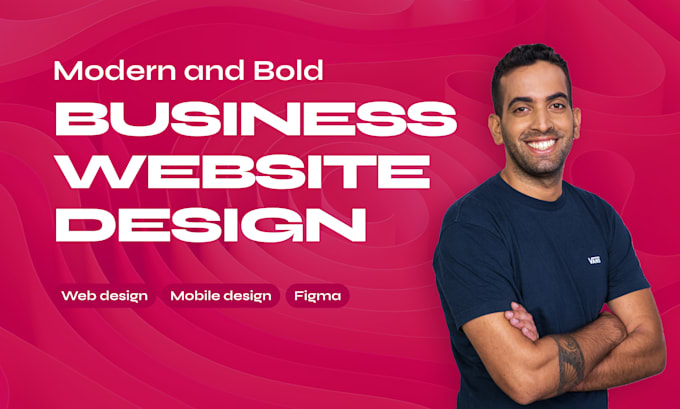 do UX UI website design for your business with figma