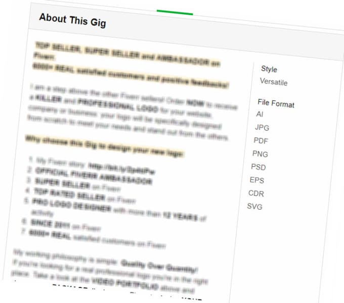 Edit Your Gig Description To Read Professionally In English By Wyattallensda