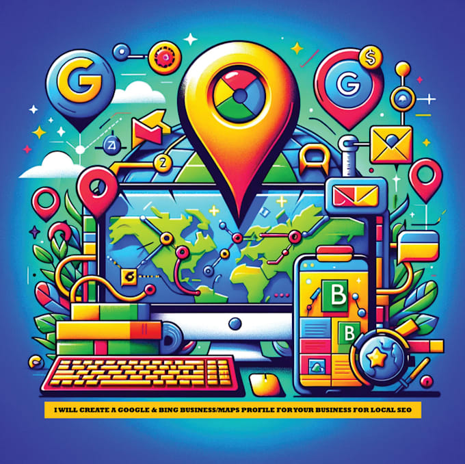 create google and bing maps business profiles and sync them