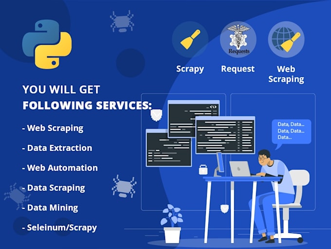 do web scraping, data mining, and web data extraction