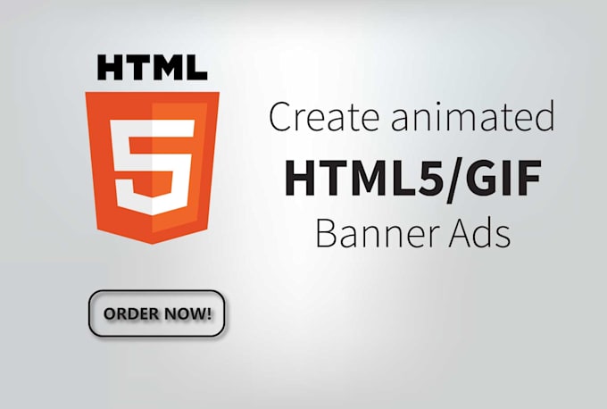 Create animated html5 gif banner ads by Elenaeugenia6 | Fiverr