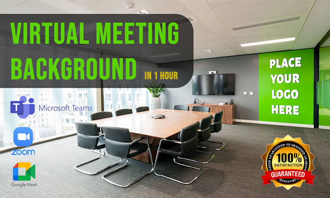 create zoom and google meet virtual background