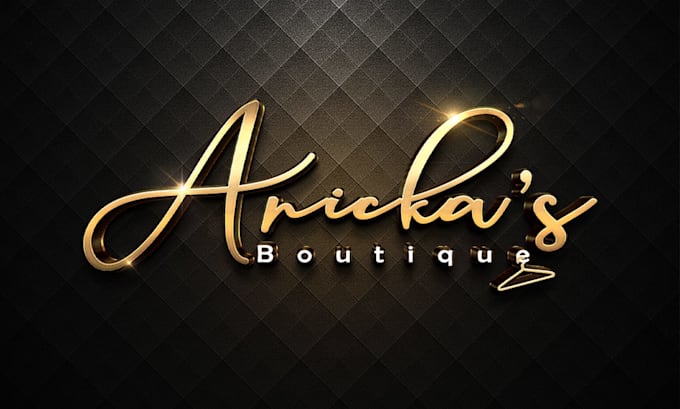 do realistic 3d signature logo design