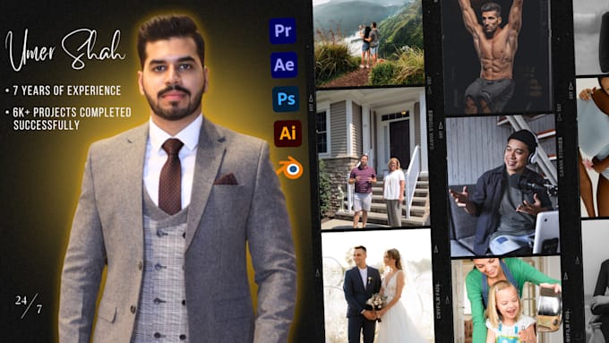 edit a professional video for you