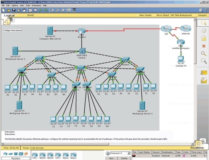 ccna 2 packet tracer 8.3.1.2