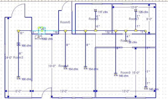 Hvac Ductwork Design Guide Layout Duct Size Cfm 48 Off 