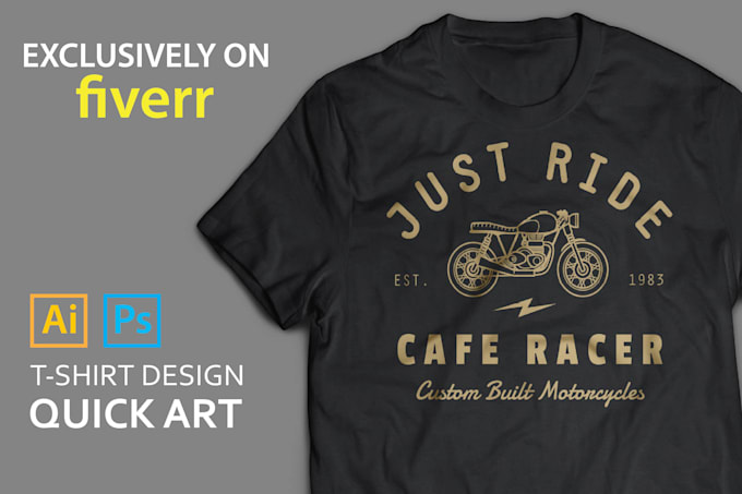 do custom amazing trendy tshirt design within 24hrs