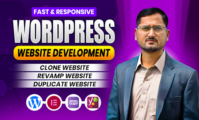 create, design, develop and redesign your wordpress website
