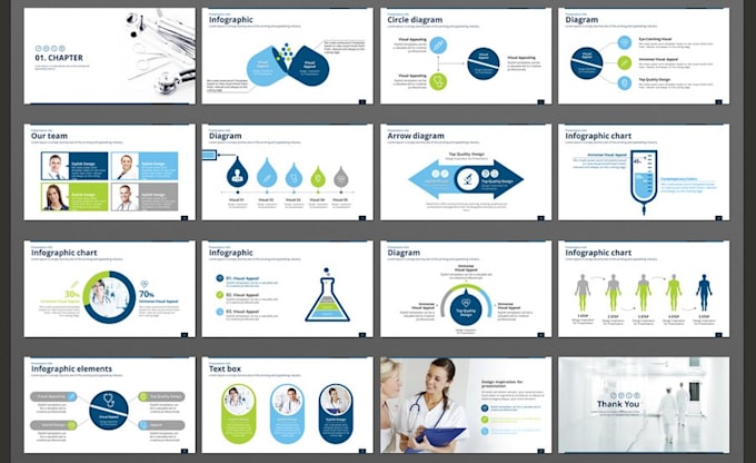 Create a branded powerpoint template by Virtualprofserv Fiverr
