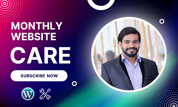 do monthly wordpress website maintenance
