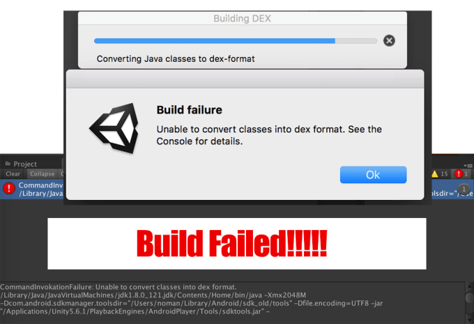 Fix Unity Build Error Or Crashes Android Or Ios By Nasir41