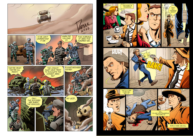 do graphic novel for your story