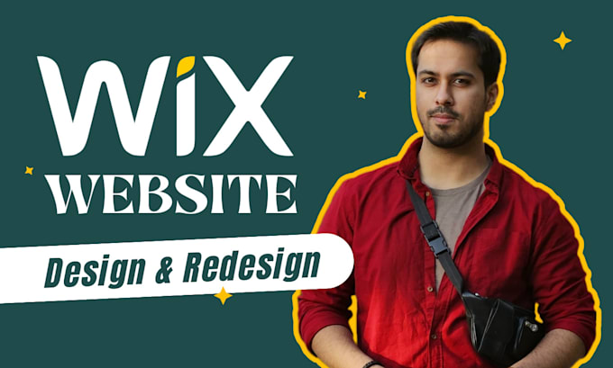 develop wix website design, wix website redesign or wix studio website