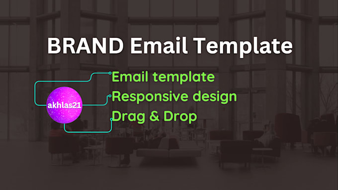 design attractive, responsive brand email template