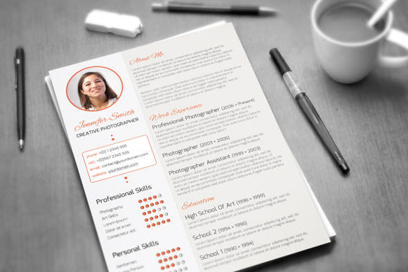 write, edit your resume and CV fast