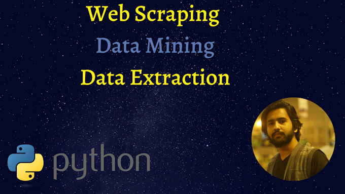 do web scraping, data extraction and make a web crawler