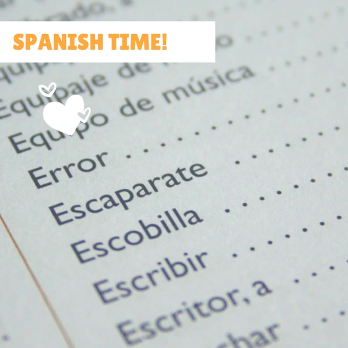 so i can talk to you in spanish