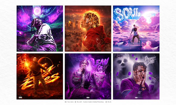 design professional album cover art and mixtape covers