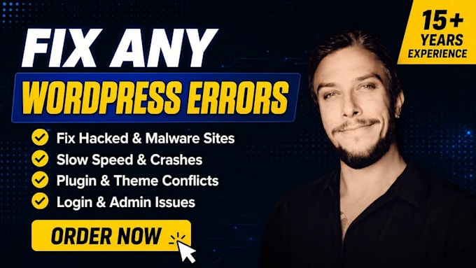 fix wordpress errors and problems