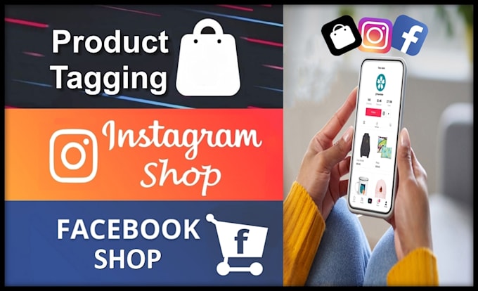 setup facebook shop and instagram shop with product catalog and tagging