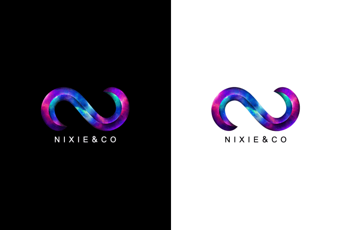 Create gradient logo with free source file by Fitriandhita | Fiverr