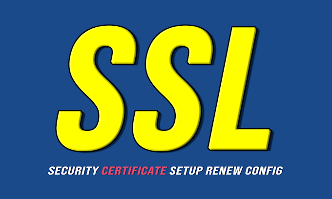 install SSL certificate for security padlock on website