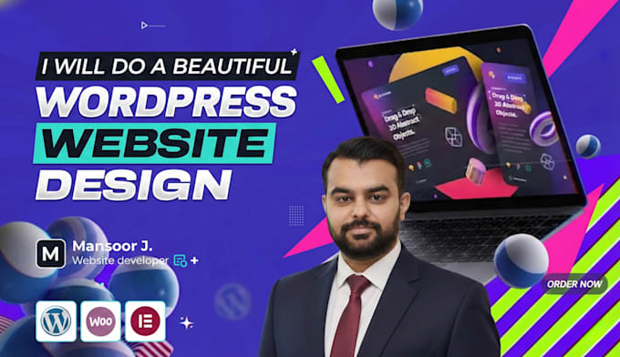 do a beautiful wordpress website design