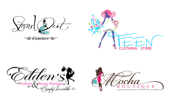 Unique Logo Design For Boutique / You don't want to risk your company's ...
