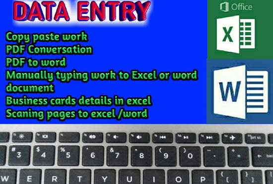do copy paste and manually typing