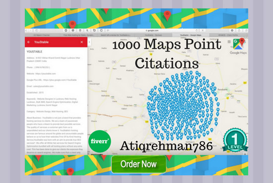 300 Google Maps Citations For Your Business 