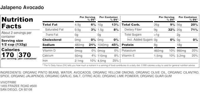 Create An Fda Compliant Nutritional Label For You By Foodsciencemary Fiverr Manufacturers with $10 million or more in annual sales must switch to the new label by january 1, 2020; fda compliant nutritional label