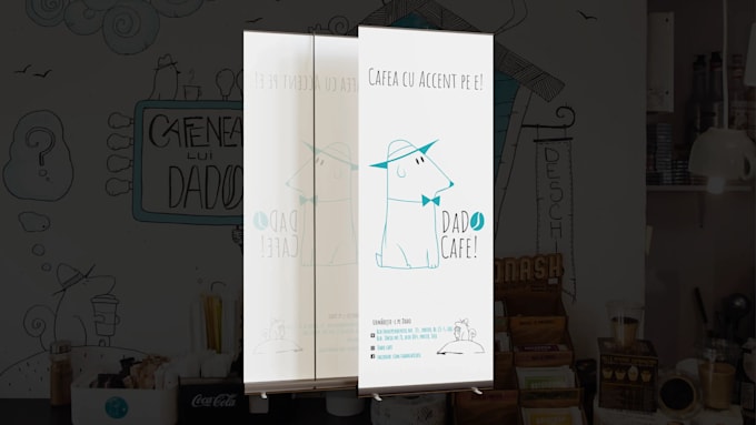 do a rollup banner design that will bring attention to it