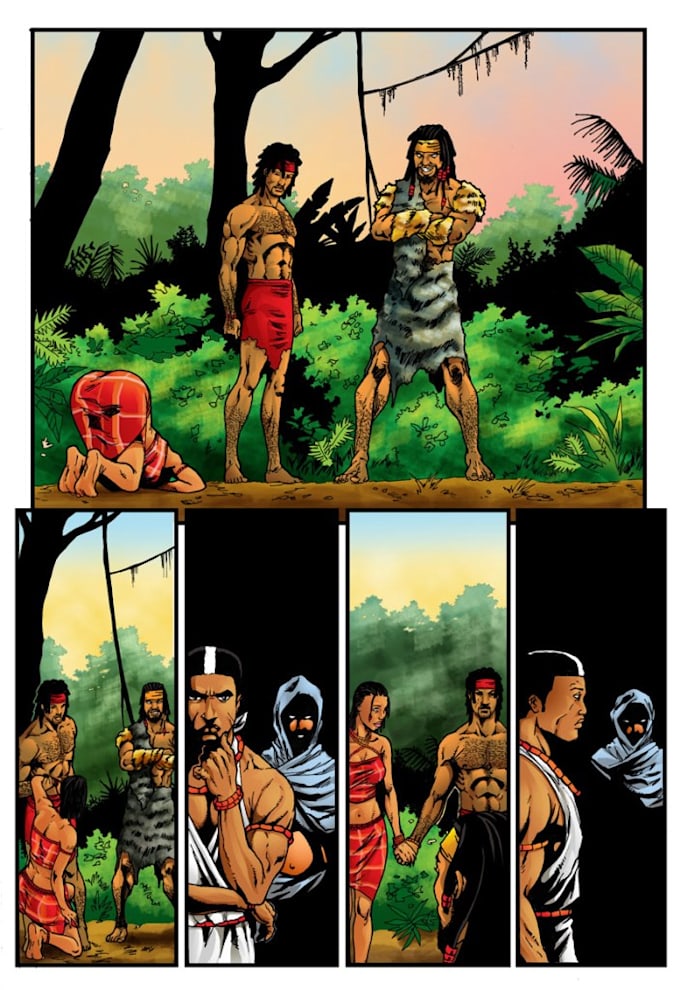 create your graphic novel, comic book, or manga