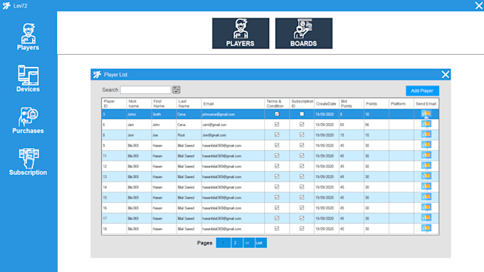 create professional database application
