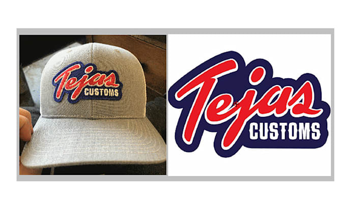 digitize your text, company logo in a day