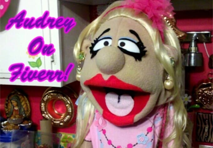 make Video Greetings With Audrey The Puppet