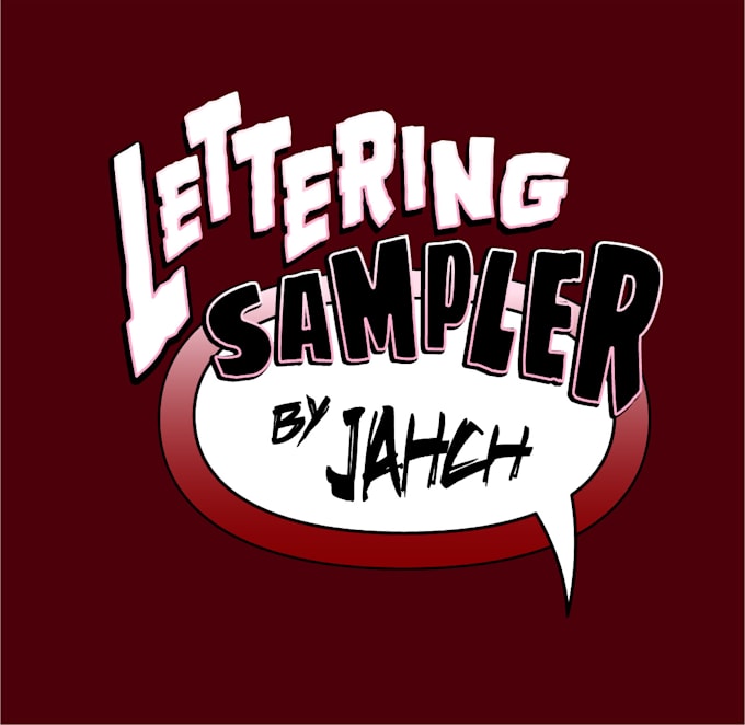 do professional comic lettering