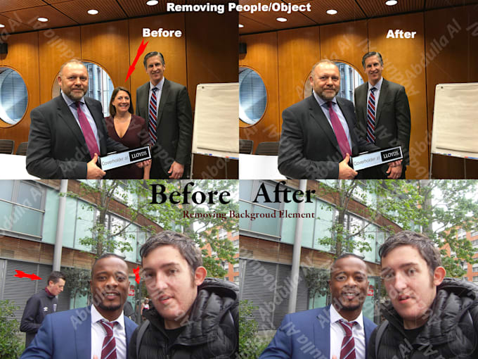remove person or any object realistically