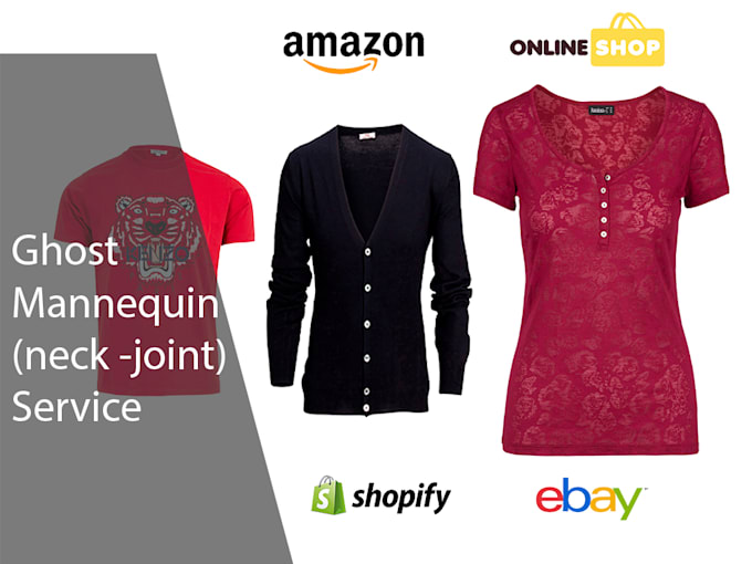 create ghost mannequin for apparel and fashion clothes