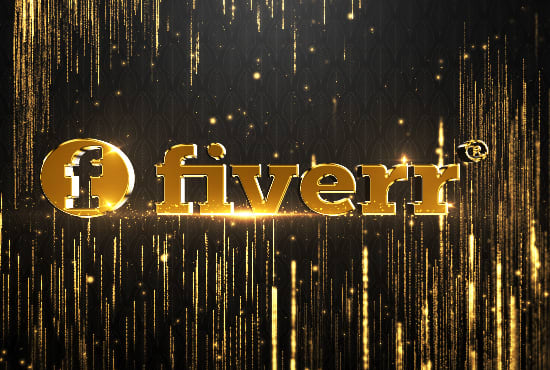 make elegant award intro video with logo