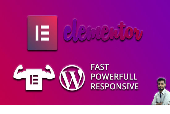 create responsive website with wordpress elementor pro