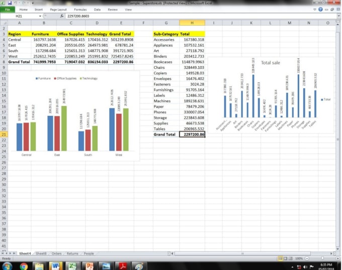 running statistical analysis in excel
