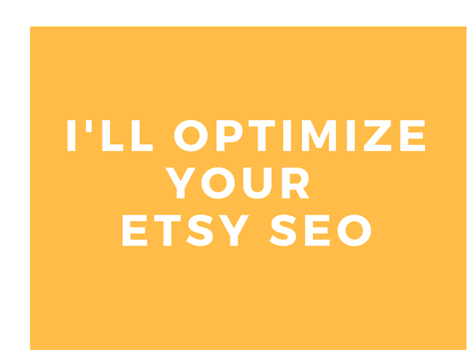 optimize your etsy SEO