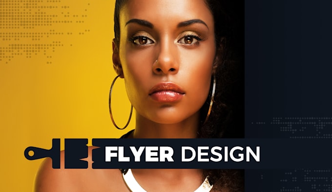 design a professional flyer or brochure for your business