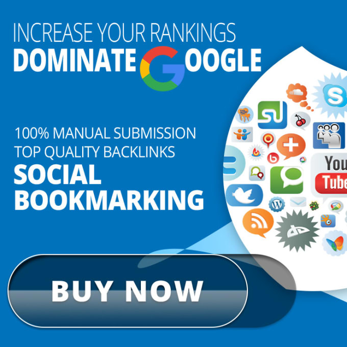 800 Social Bookmarking Backlinks increase website page Rankings Google SEO 