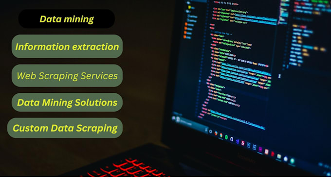 provide expert web scraping service to extract valuable data