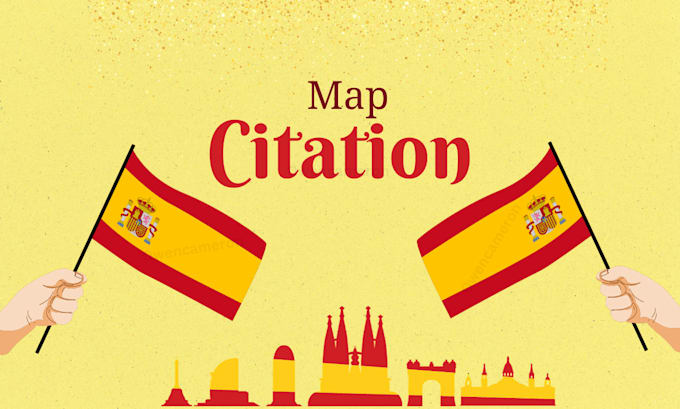 create high quality local spain map citations