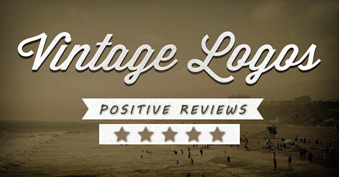design a vintage logo