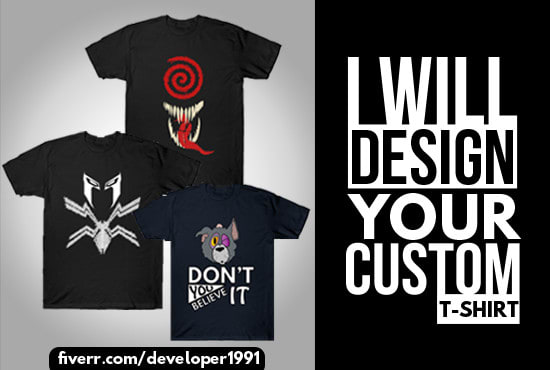 create awesome t shirt designs
